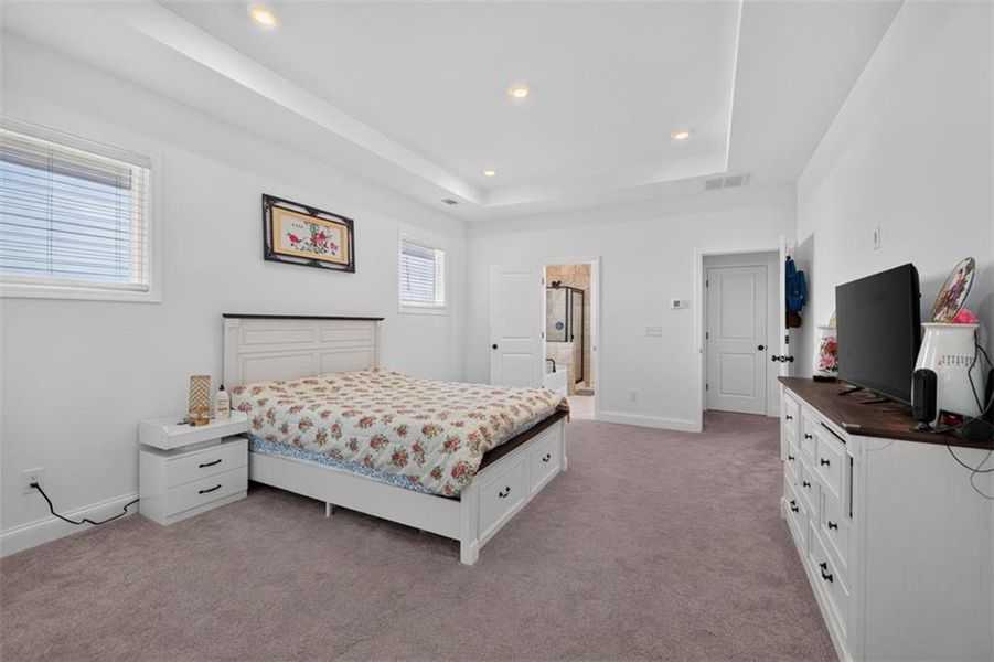 Furnished interior view inside a new home in Bailey Fence, Dacula (Image 16).