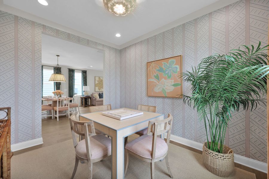 Representative furnished interior of a home built from the Atlas by Riverside Homes in Seabrook Village at Nocatee, Ponte Vedra (Image 39).