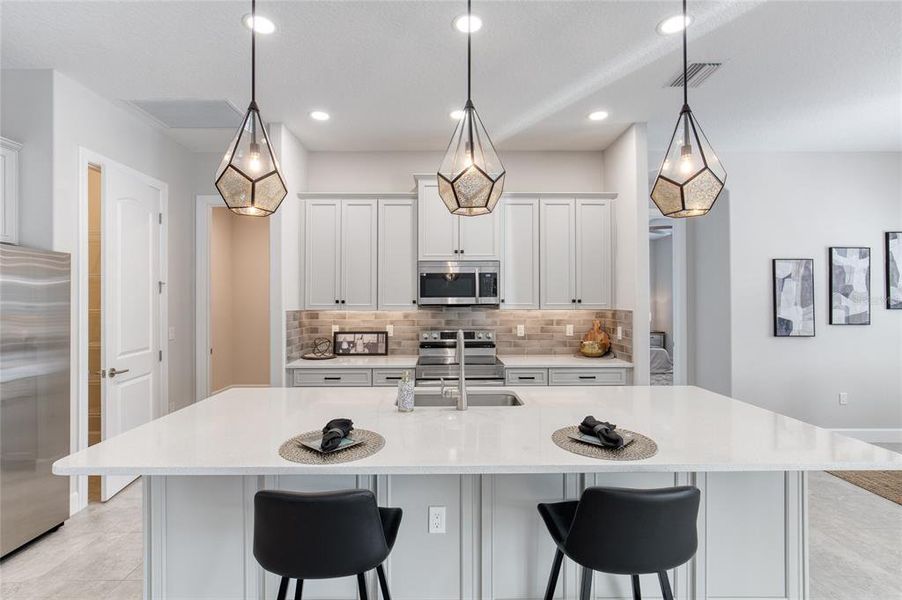 Furnished interior view inside a new home in , Ormond Beach (Image 48).