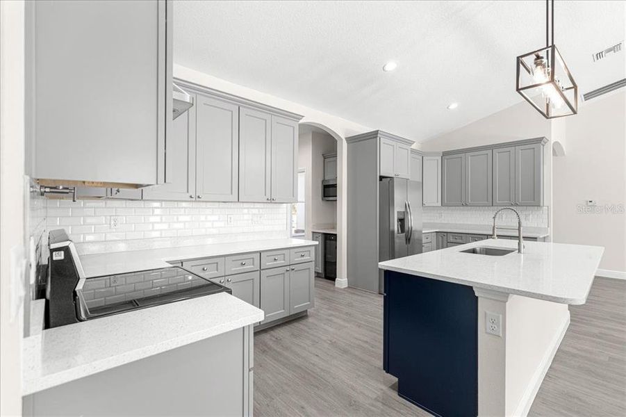 Furnished interior view inside a new home in , Dunnellon (Image 10).