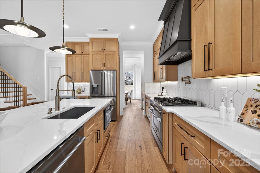 Furnished interior view inside a new home in , Indian Trail (Image 43).