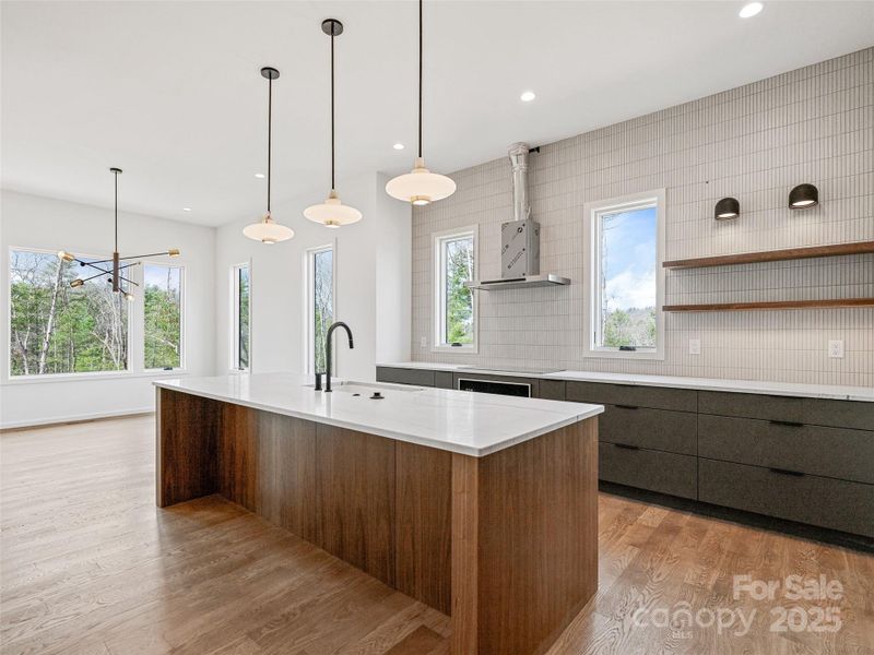 Furnished interior view inside a new home in , Asheville (Image 10).