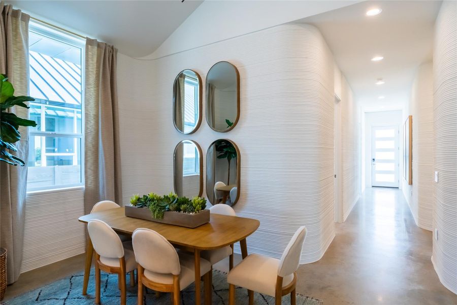 Furnished interior view inside a new home in Wolf Ranch: Genesis Collection, Georgetown (Image 13).