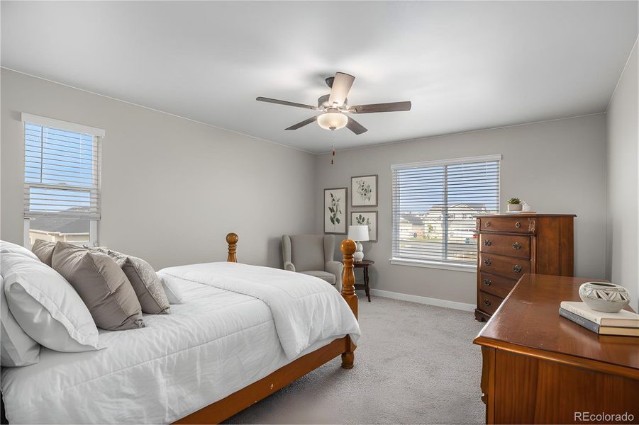 Furnished interior view inside a new home in Second Creek Farm, Commerce City (Image 5).