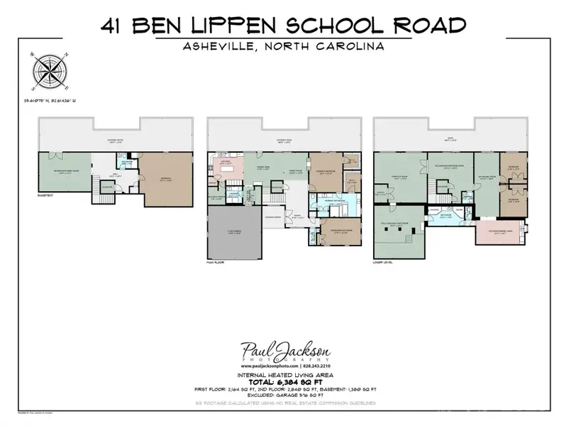 2D floor plan layout of this home in , Asheville, NC (Image 2).