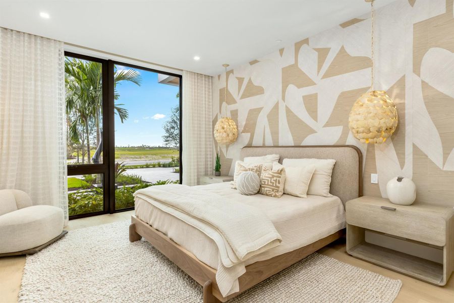 Furnished interior view inside a new home in , Palm Beach Gardens (Image 18). Furnished interior view inside a new home in , Palm Beach Gardens (Image 18).