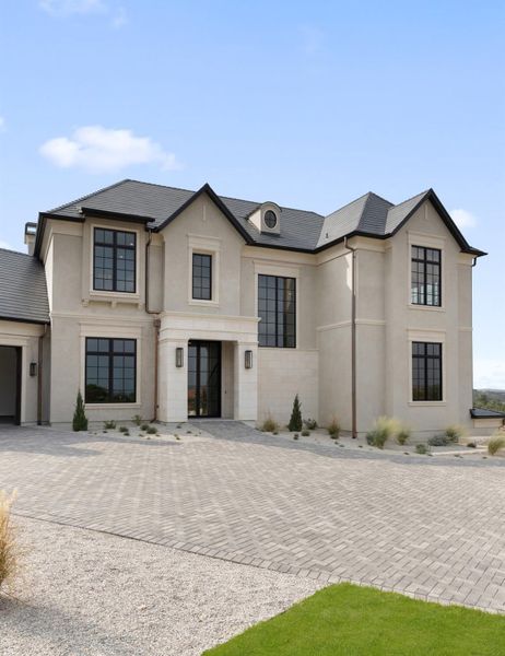 Front exterior of a new home in , Austin, TX, highlighting curb appeal (Image 1). Front exterior of a new home in , Austin, TX, highlighting curb appeal (Image 1).
