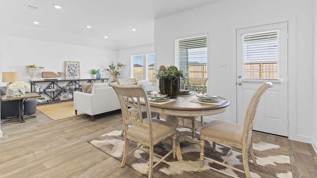 Furnished interior view inside a new home in Evergreen, Rosenberg (Image 7).
