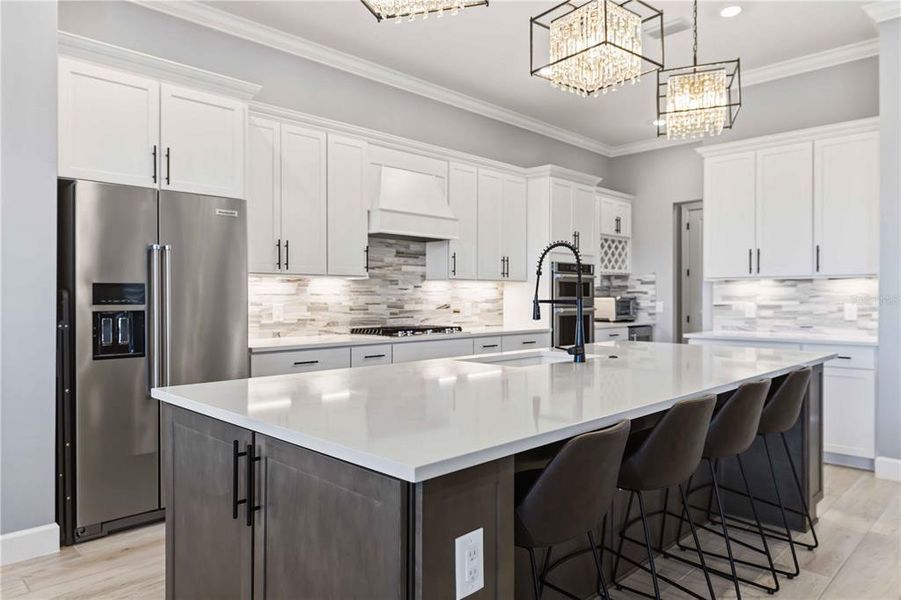 Furnished interior view inside a new home in , Nokomis (Image 14).
