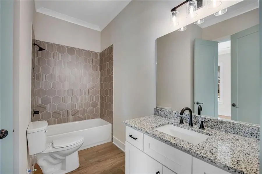 Furnished interior view inside a new home in , Villa Rica (Image 8).