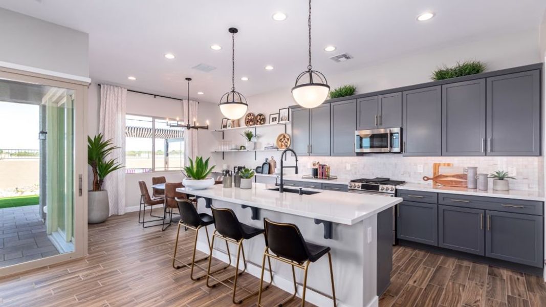 Representative furnished interior of a home built from the Windsor by Taylor Morrison in Legado Landmark Collection, Queen Creek (Image 54).