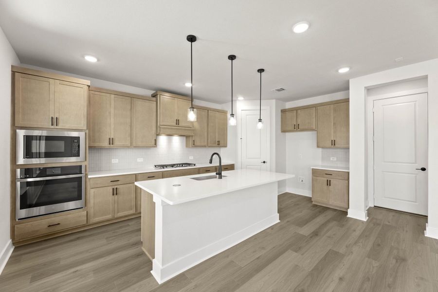 Furnished interior view inside a new home in Cottage Collection at Harvest, Argyle (Image 6). Furnished interior view inside a new home in Cottage Collection at Harvest, Argyle (Image 6).