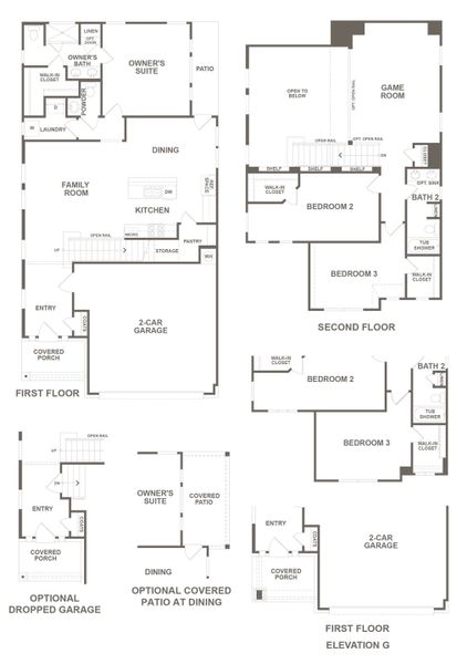 2D floor plan layout for the Lambert by Milestone Community Builders in Saddle Ridge at Wildhorse Ranch, Austin, TX (Image 3). 2D floor plan layout for the Lambert by Milestone Community Builders in Saddle Ridge at Wildhorse Ranch, Austin, TX (Image 3).