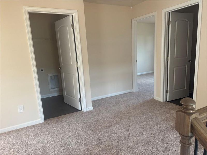 Spacious, unfurnished interior of a new home in The Reserve at Willow Oaks, Canton (Image 11).