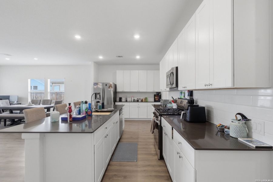 Furnished interior view inside a new home in , San Antonio (Image 11). Furnished interior view inside a new home in , San Antonio (Image 11).