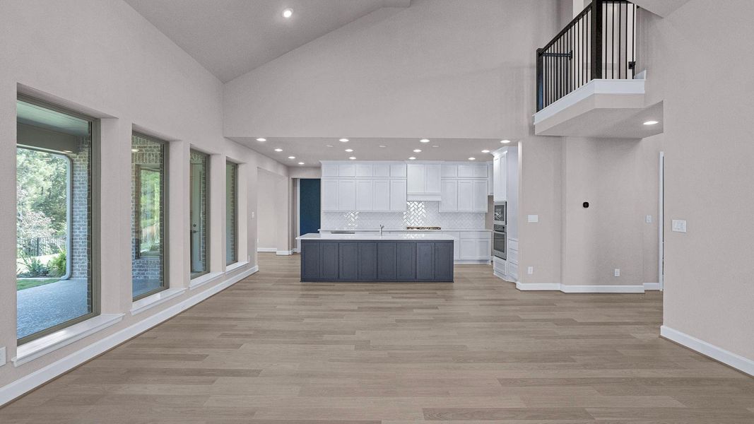 Spacious, unfurnished interior of a new home in Evergreen 70', Conroe (Image 12).