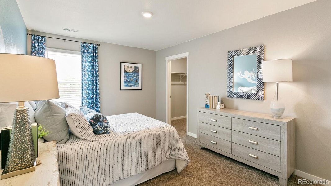 Furnished interior view inside a new home in Ridge at Johnstown, Johnstown (Image 15).