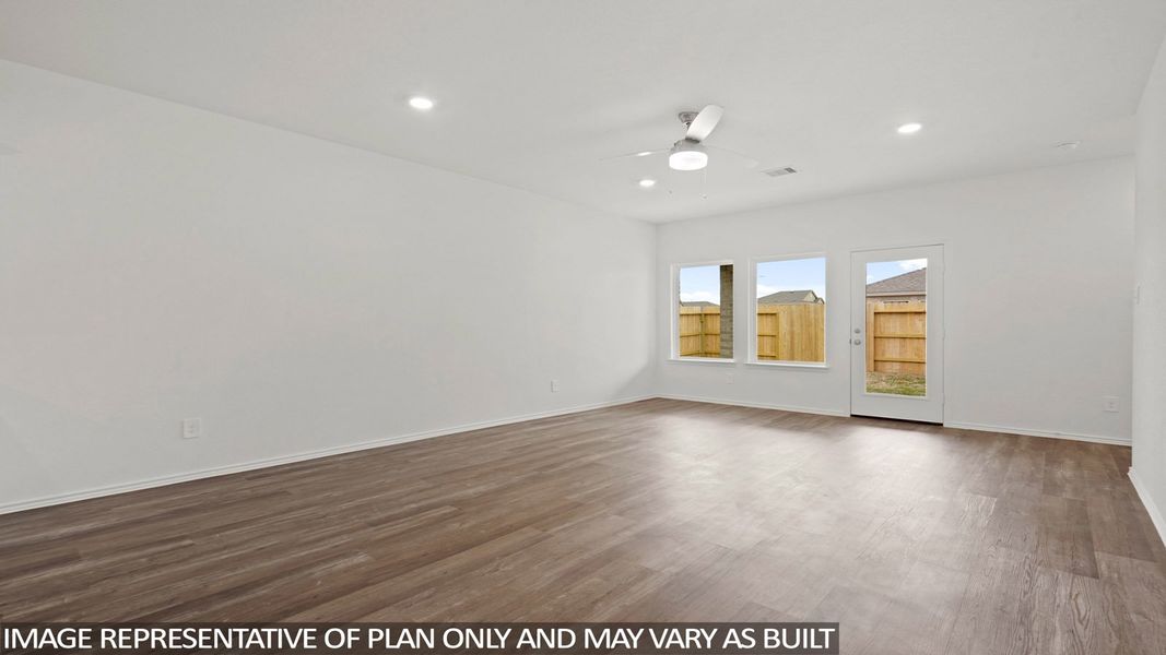 Spacious, unfurnished interior of a new home in Sunterra, Katy (Image 19).