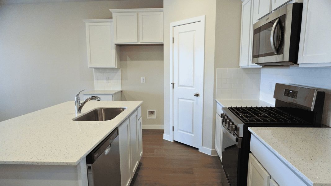 Furnished interior view inside a new home in London Towne, Corpus Christi (Image 4).