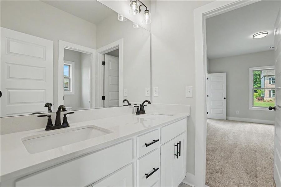 Furnished interior view inside a new home in , Jefferson (Image 15). Furnished interior view inside a new home in , Jefferson (Image 15).