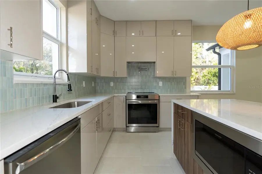 Furnished interior view inside a new home in , Tampa (Image 10).