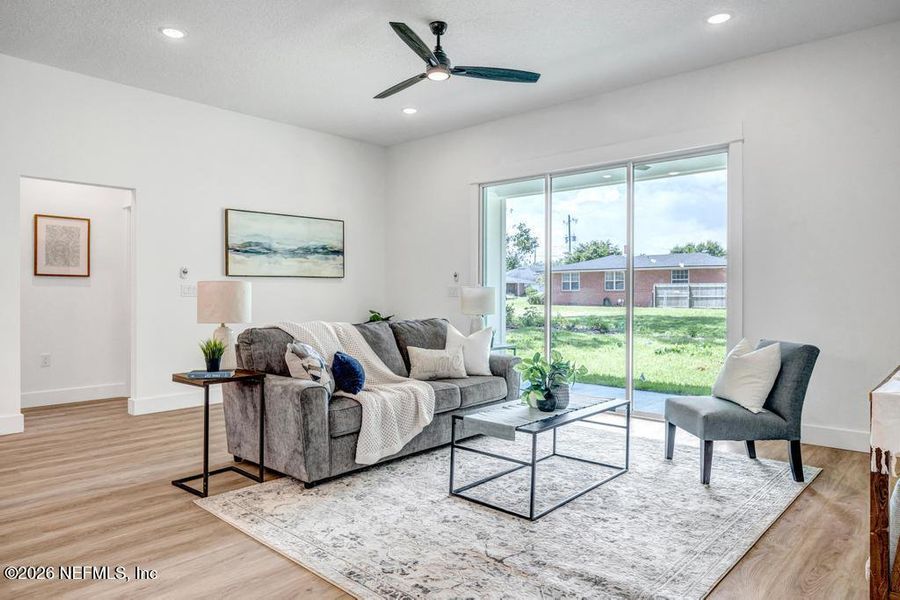 Furnished interior view inside a new home in , Jacksonville (Image 13).