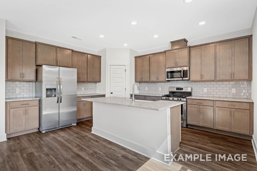 Representative furnished interior of a home built from the The Logan A by Davidson Homes LLC in Calista Farms, White House (Image 6).