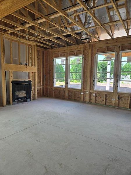 In-progress construction of a new home in Ashbury Commons, Powder Springs, GA (Image 10).