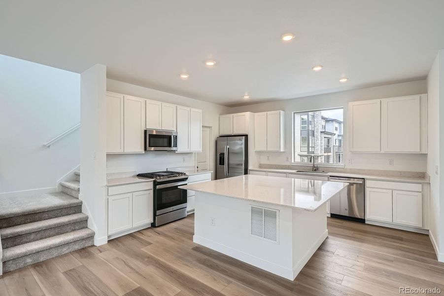 Furnished interior view inside a new home in Red Rocks Ranch: The Skyline Collection, Morrison (Image 3).