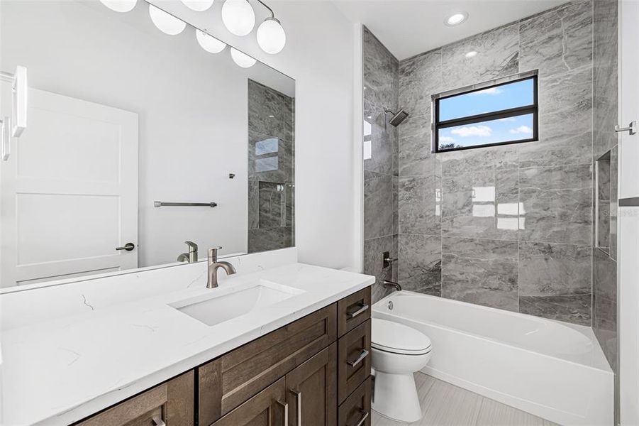 Furnished interior view inside a new home in , Rotonda West (Image 16).