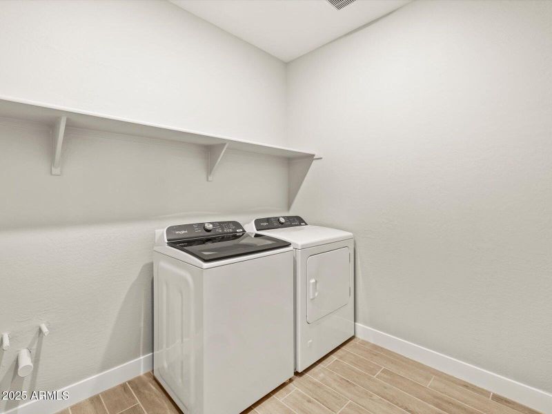 Included Washer & Dryer