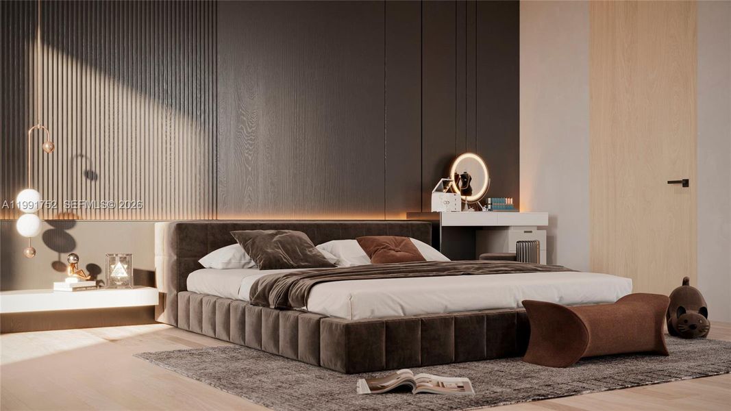 Furnished interior view inside a new home in , Palmetto Bay (Image 6).