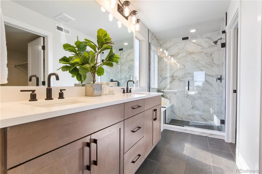 Furnished interior view inside a new home in Dillon Pointe - Skyview, Broomfield (Image 7).