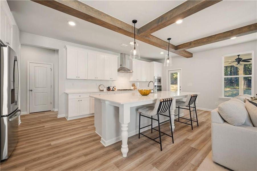 Furnished interior view inside a new home in Hamilton Lakes, Lawrenceville (Image 16). Furnished interior view inside a new home in Hamilton Lakes, Lawrenceville (Image 16).
