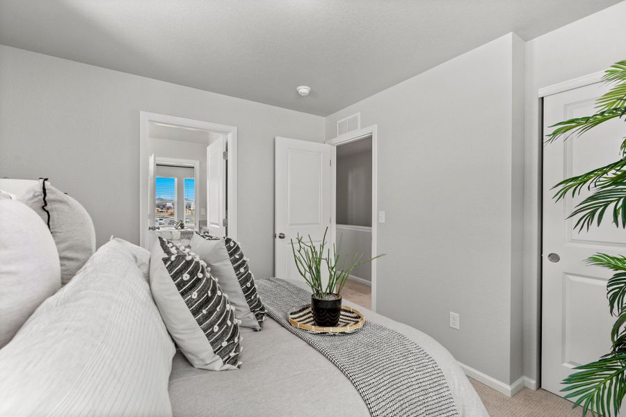Furnished interior view inside a new home in Banning Lewis Ranch - New Homes Colorado Springs, Colorado Springs (Image 17).
