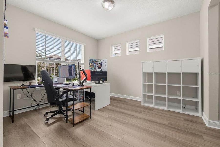 Furnished interior view inside a new home in Highland Ridge, Winter Garden (Image 47).