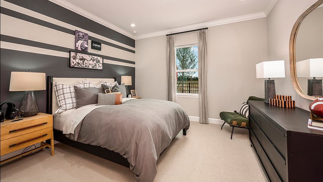 Representative furnished interior of a home built from the Saint Croix by Taylor Morrison in Ardisia Park, New Smyrna Beach (Image 15). Representative furnished interior of a home built from the Saint Croix by Taylor Morrison in Ardisia Park, New Smyrna Beach (Image 15).