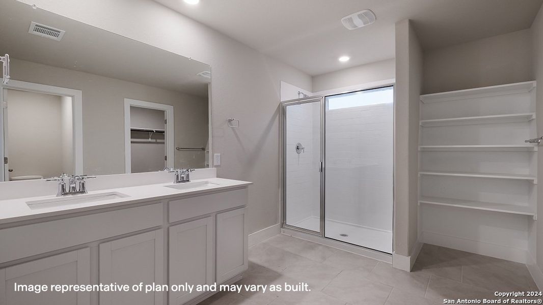 Furnished interior view inside a new home in Riverstone at Westpointe, San Antonio (Image 6).