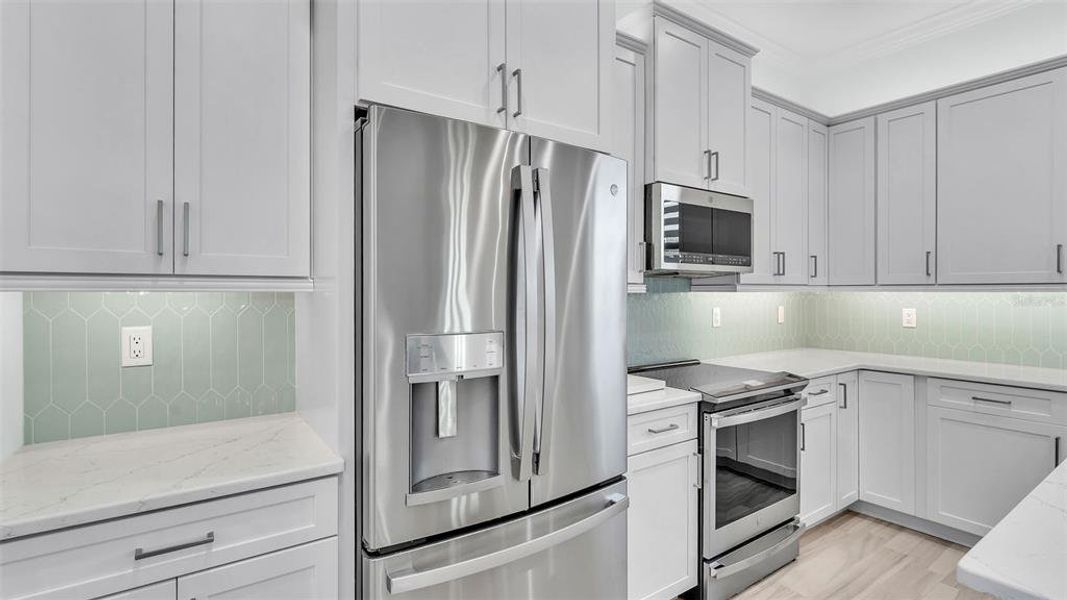 Furnished interior view inside a new home in , Polk City (Image 10).