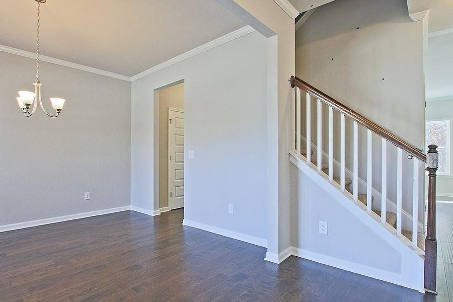 Spacious, unfurnished interior of a new home in , Crawford (Image 26).