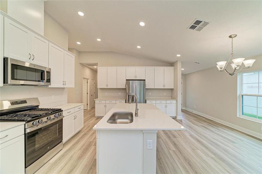 Furnished interior view inside a new home in Crosswind Point, Parrish (Image 8).