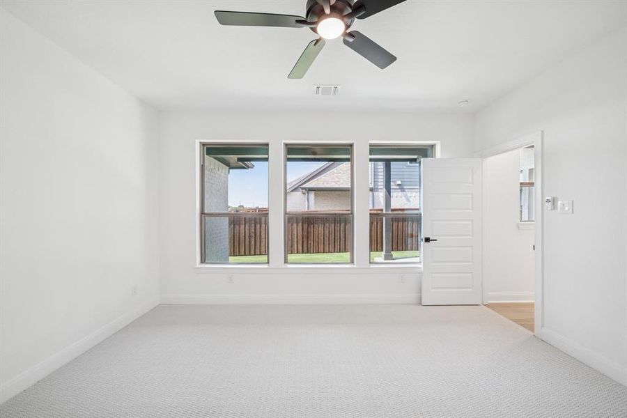 Spacious, unfurnished interior of a new home in Karis - Village Series, Crowley (Image 22). Spacious, unfurnished interior of a new home in Karis - Village Series, Crowley (Image 22).