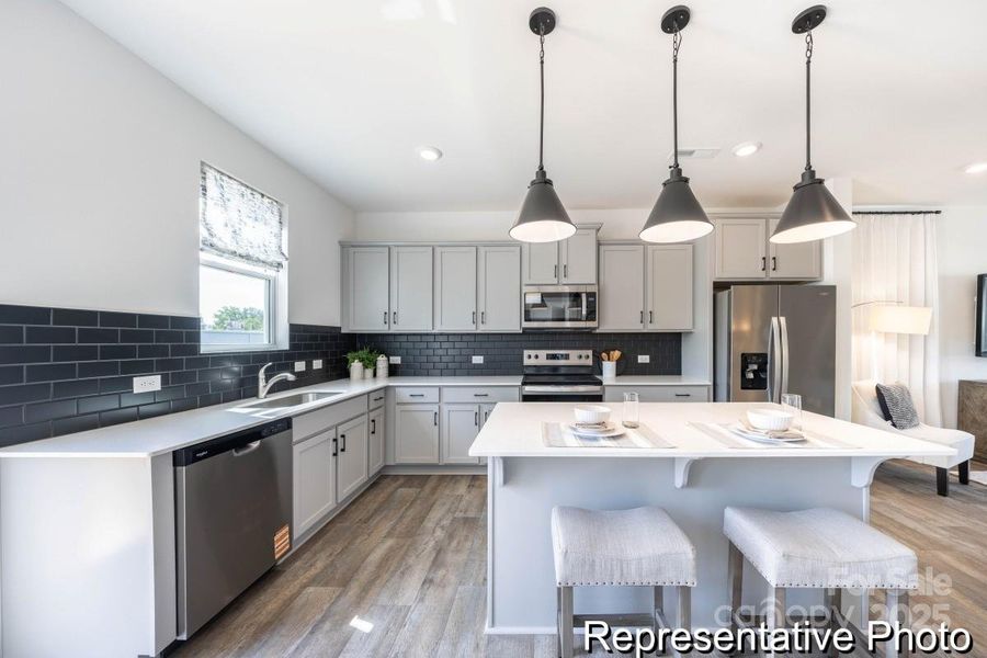 Furnished interior view inside a new home in , Concord (Image 22).