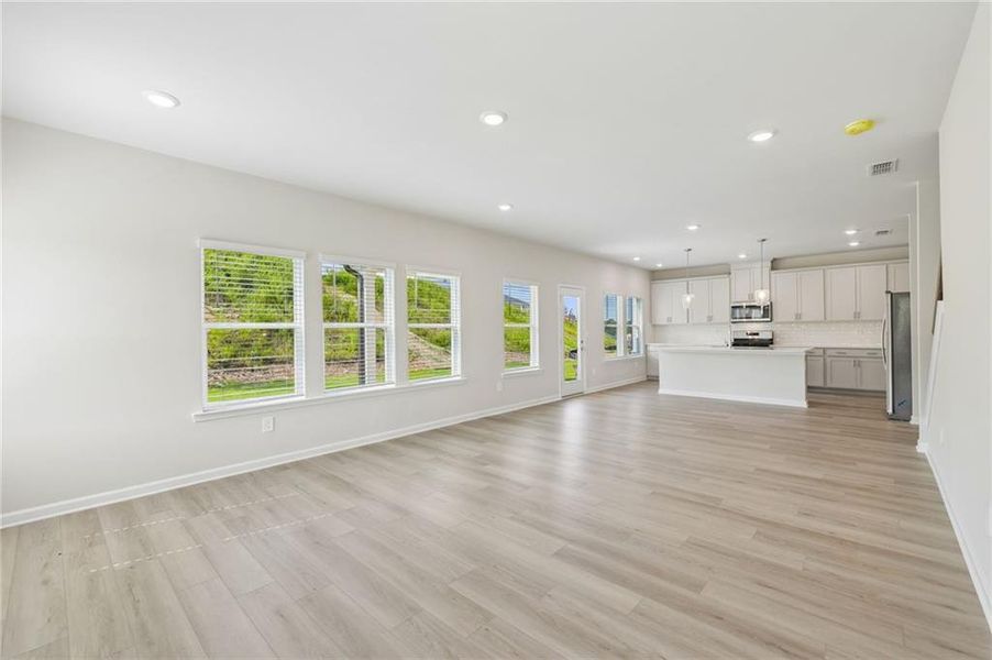 Spacious, unfurnished interior of a new home in Preserve at Mountain Creek, Pendergrass (Image 18).