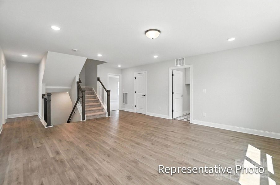 Spacious, unfurnished interior of a new home in The Meadows at Laurelbrook, Sherrills Ford (Image 29).