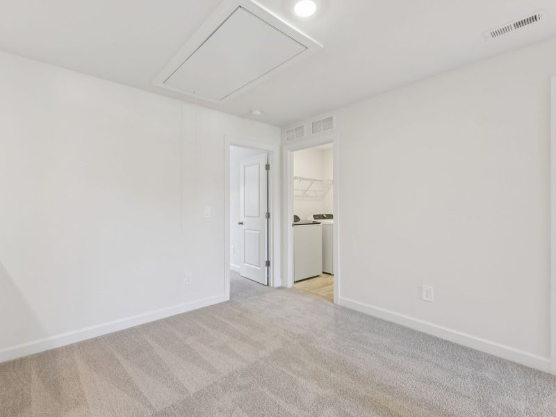 Spacious, unfurnished interior of a new home in Meadows at Wilson Farms - The Summit Series, Fort Mill (Image 13).