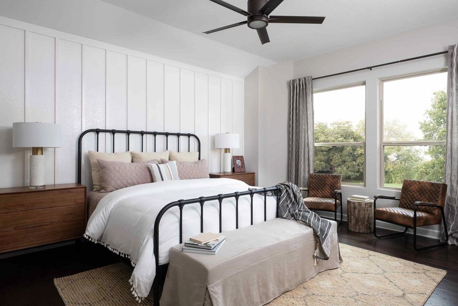Representative furnished interior of a home built from the Pecos by Ashton Woods in Megan's Landing, Castroville (Image 8).