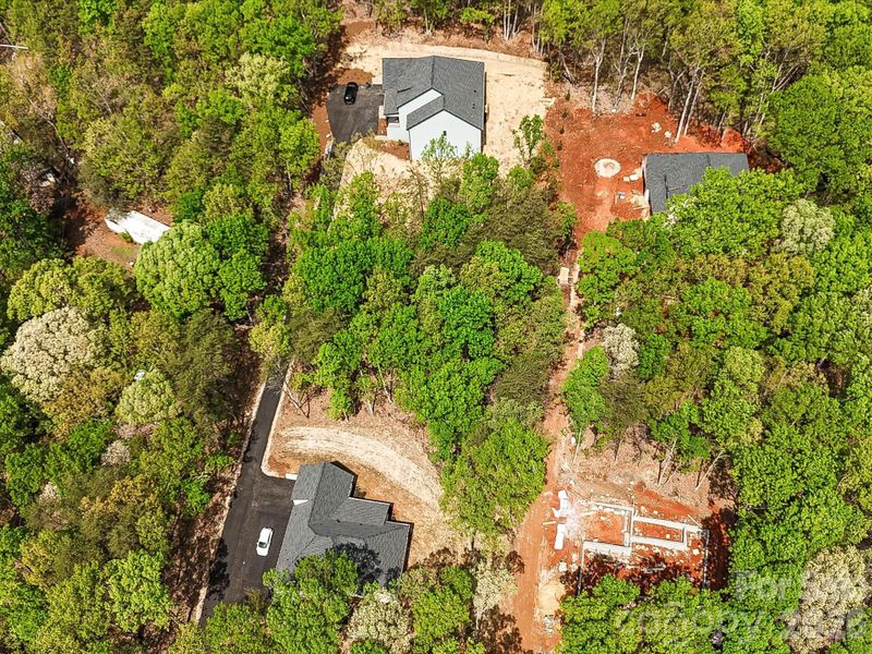 View of all 4 new construction homesites View of all 4 new construction homesites