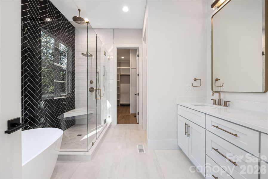 Primary suite bath.