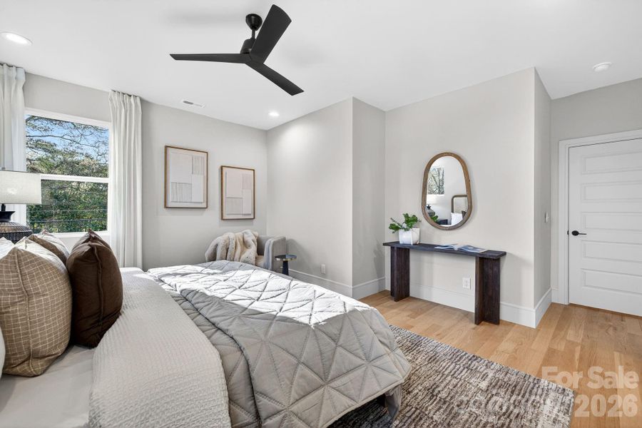 Furnished interior view inside a new home in , Charlotte (Image 18).